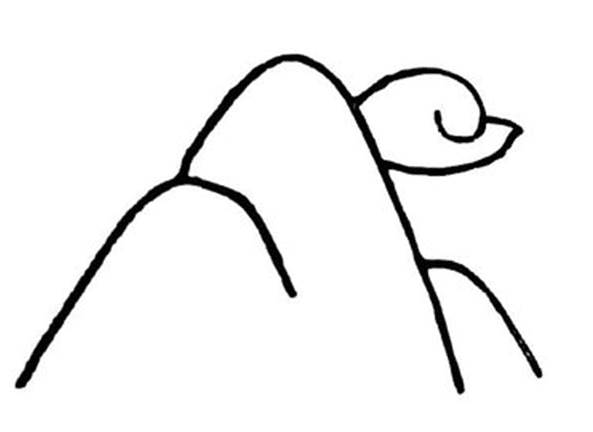 山水画图片大全简笔画