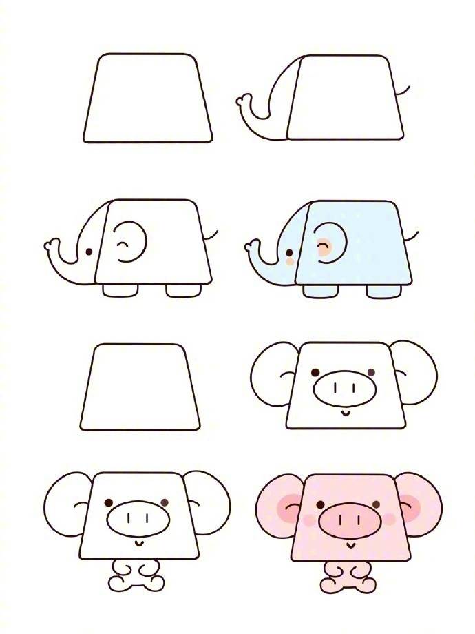 简单动物简笔画