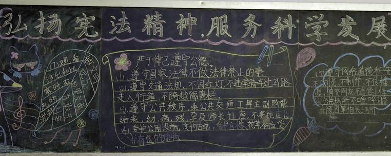 政治黑板报