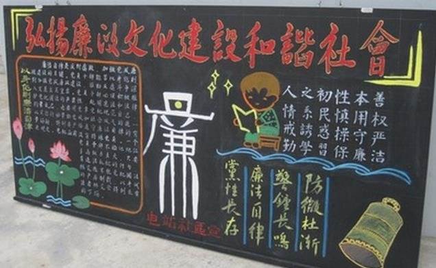 政治黑板报