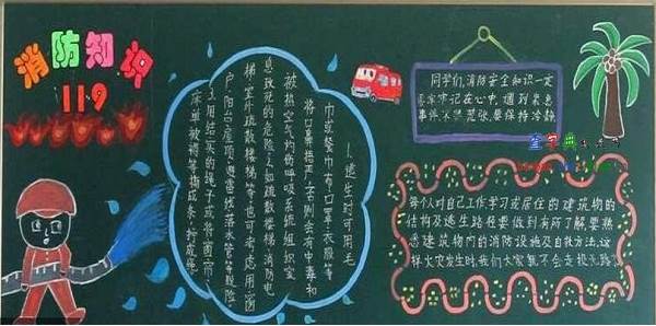 黑板报解说词