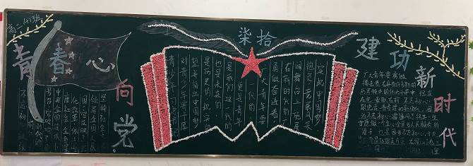 黑板报图样
