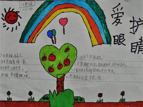 护眼黑板报