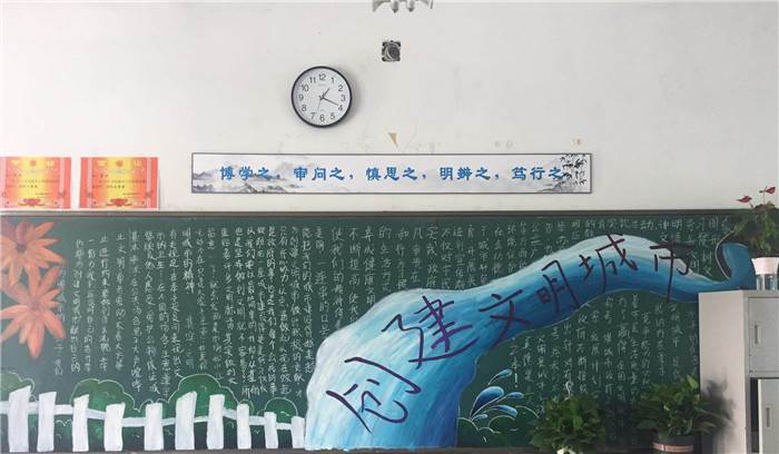 课改黑板报