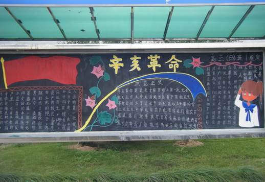 关于历史的黑板报