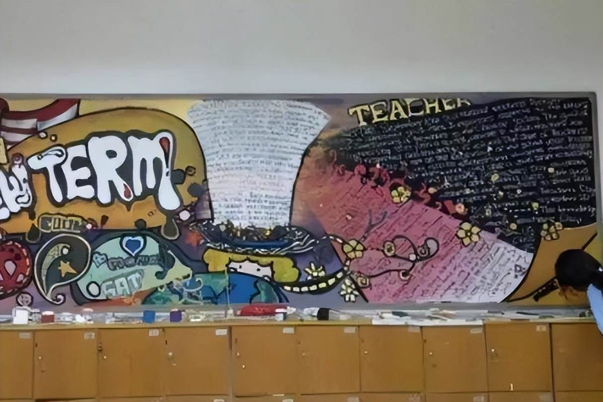 七年级黑板报图片