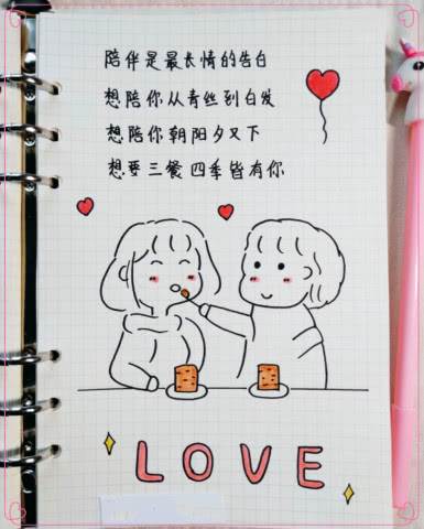 如何画闺密简笔画教程