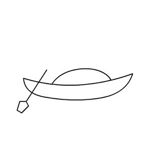 小船简笔画
