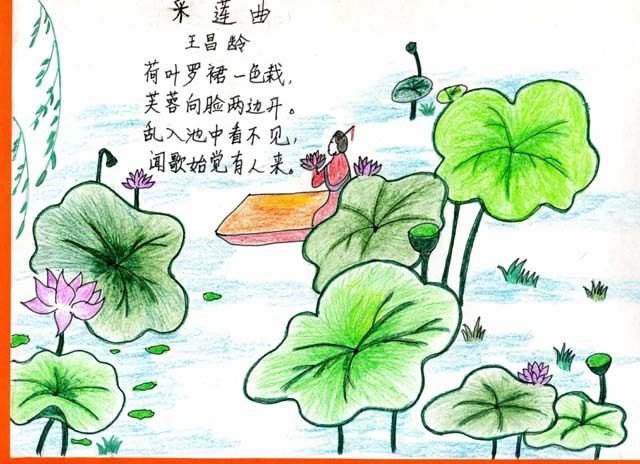 古诗简笔画图片大全