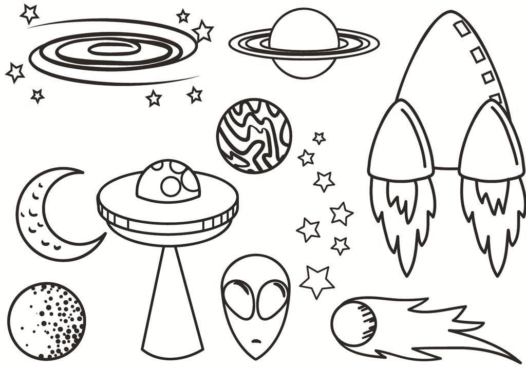 星球简笔画图片大全