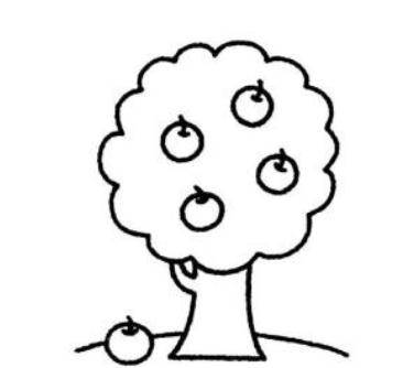 各种树的简笔画图片大全