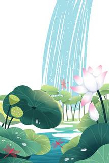 夏至中国风图片