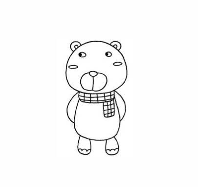 熊简笔画图片大全大图