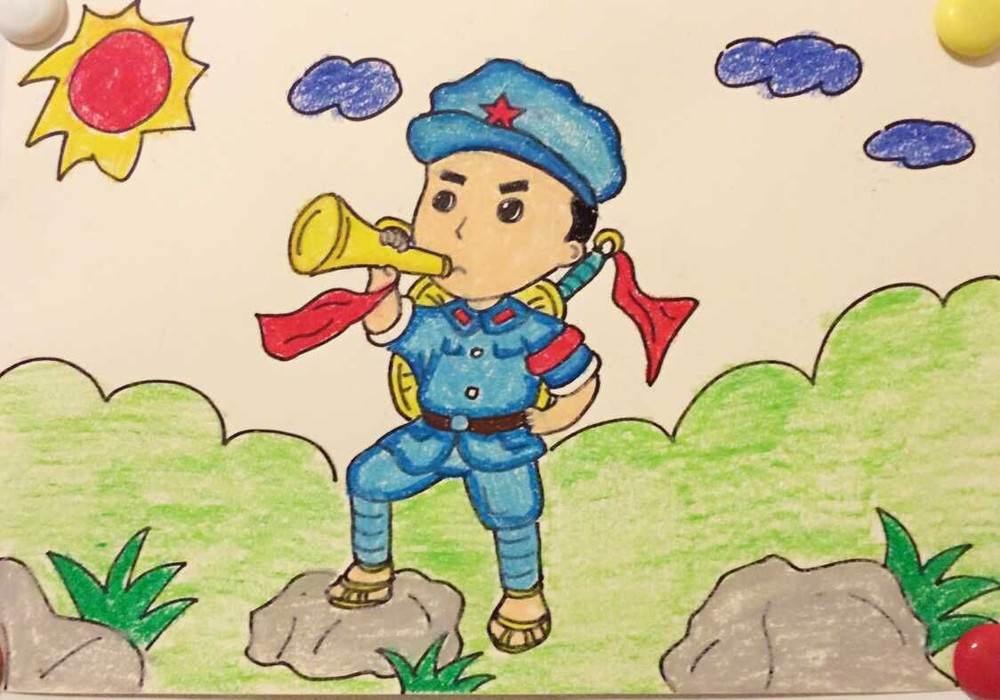 革命人物简笔画