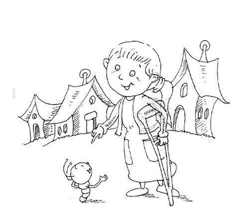 木偶简笔画图片大全