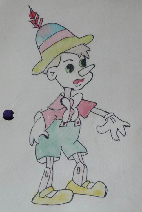 木偶简笔画图片大全