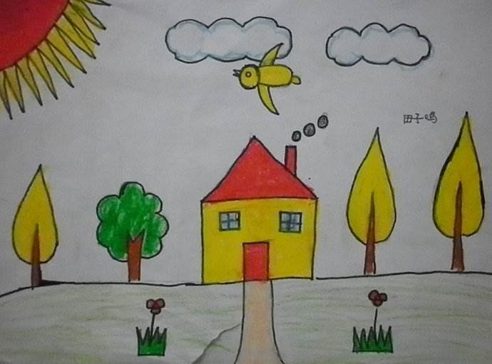 秋天图片简单又漂亮