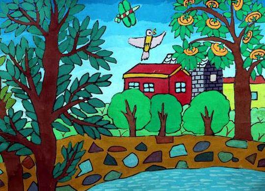 秋天图片简单又漂亮