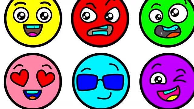 心情简笔画图片大全