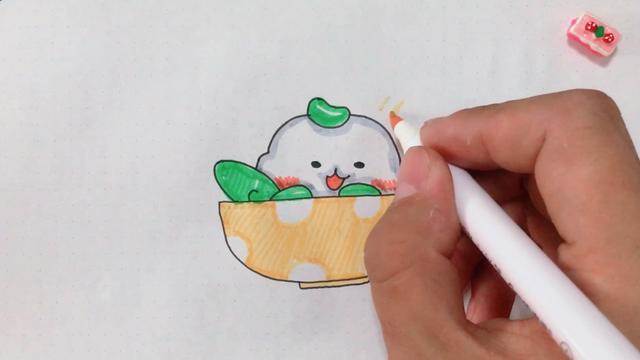 绿豆简笔画图片大全