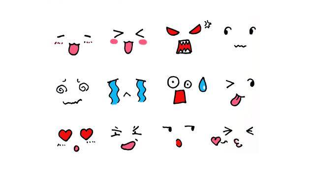 心情简笔画图片大全